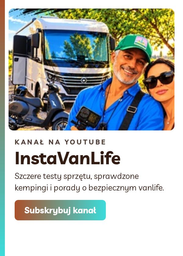 InstaVanLife – kanał o podróżach kamperem na YouTube